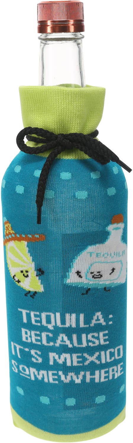 Tequila - Knitted Bottle Sock