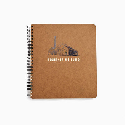 Write The Engineer Notebook "Together We Build"