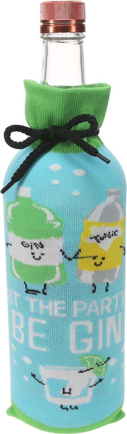 Be Gin - Knitted Bottle Sock